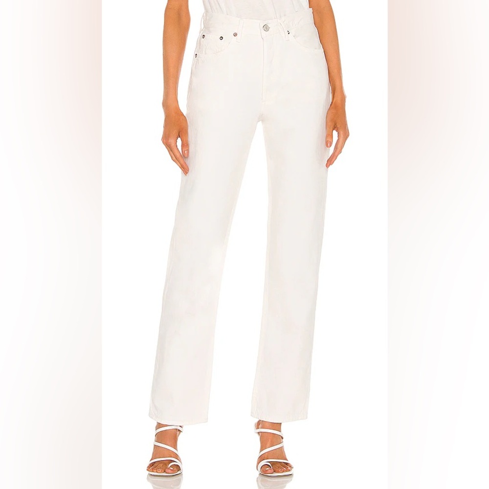 AGOLDE Lana Straight Jeans in Drum